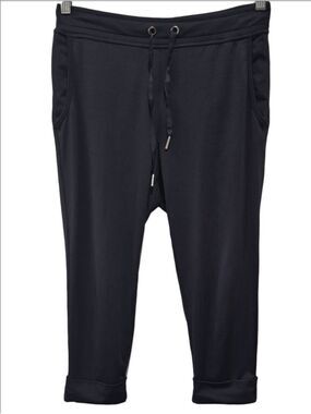 Kyodan Women's Black Lightweight Cropped Joggers Performance Crop Pants